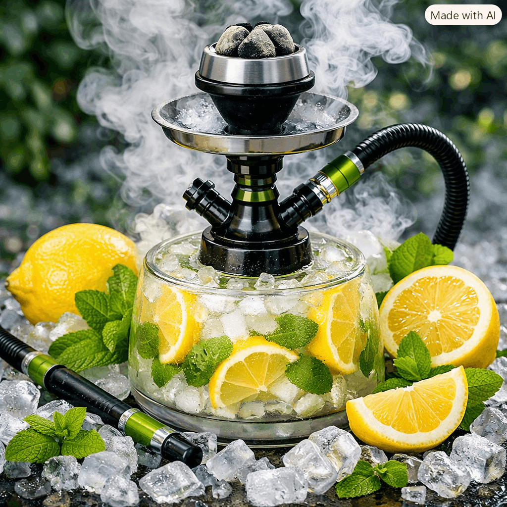 صورة أركيلة ليمون ونعناع